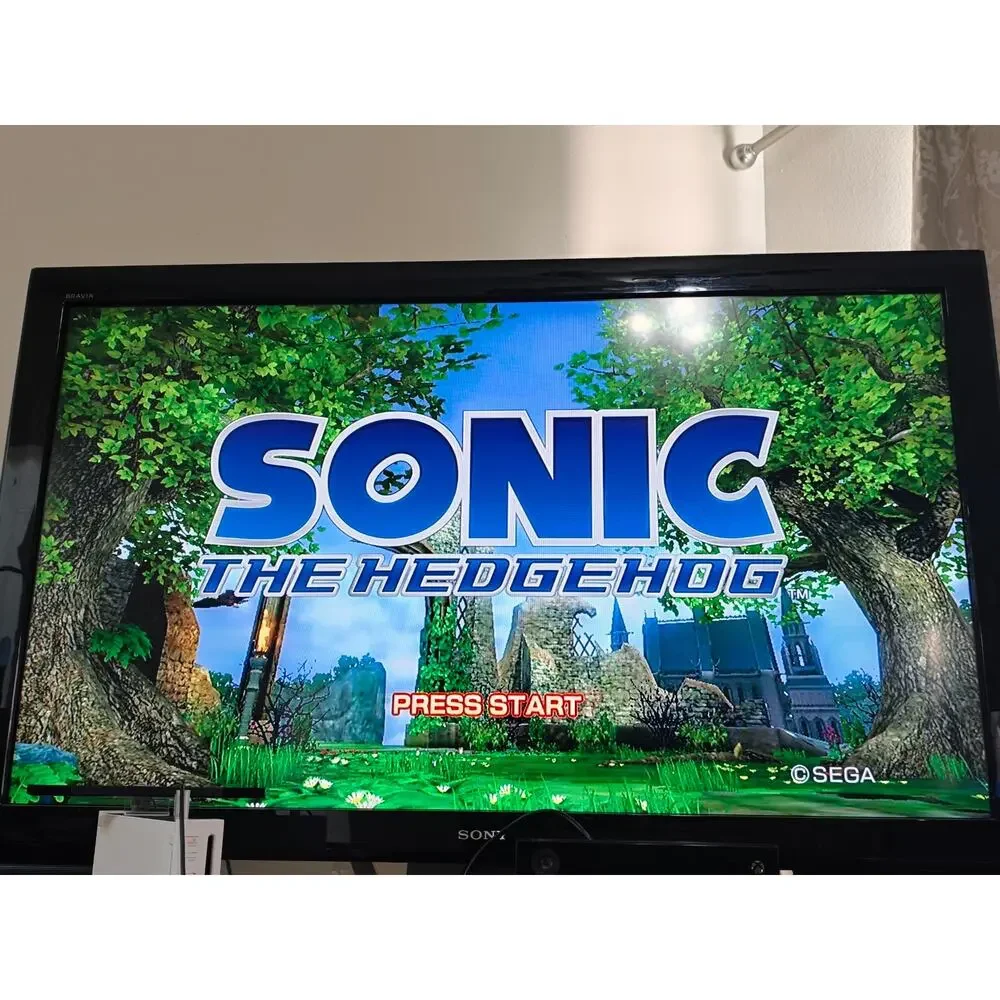 Sonic the Hedgehog Xbox 360 Platinum Hits CIB Tested